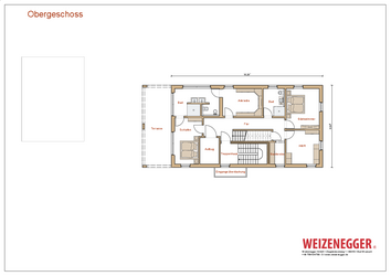 WEIZENEGGER Grundriss Mehrfamilienhaus Lindau Obergeschoss