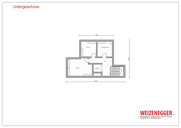 WEIZENEGGER Grundriss Mehrfamilienhaus Lindau Untergeschoss